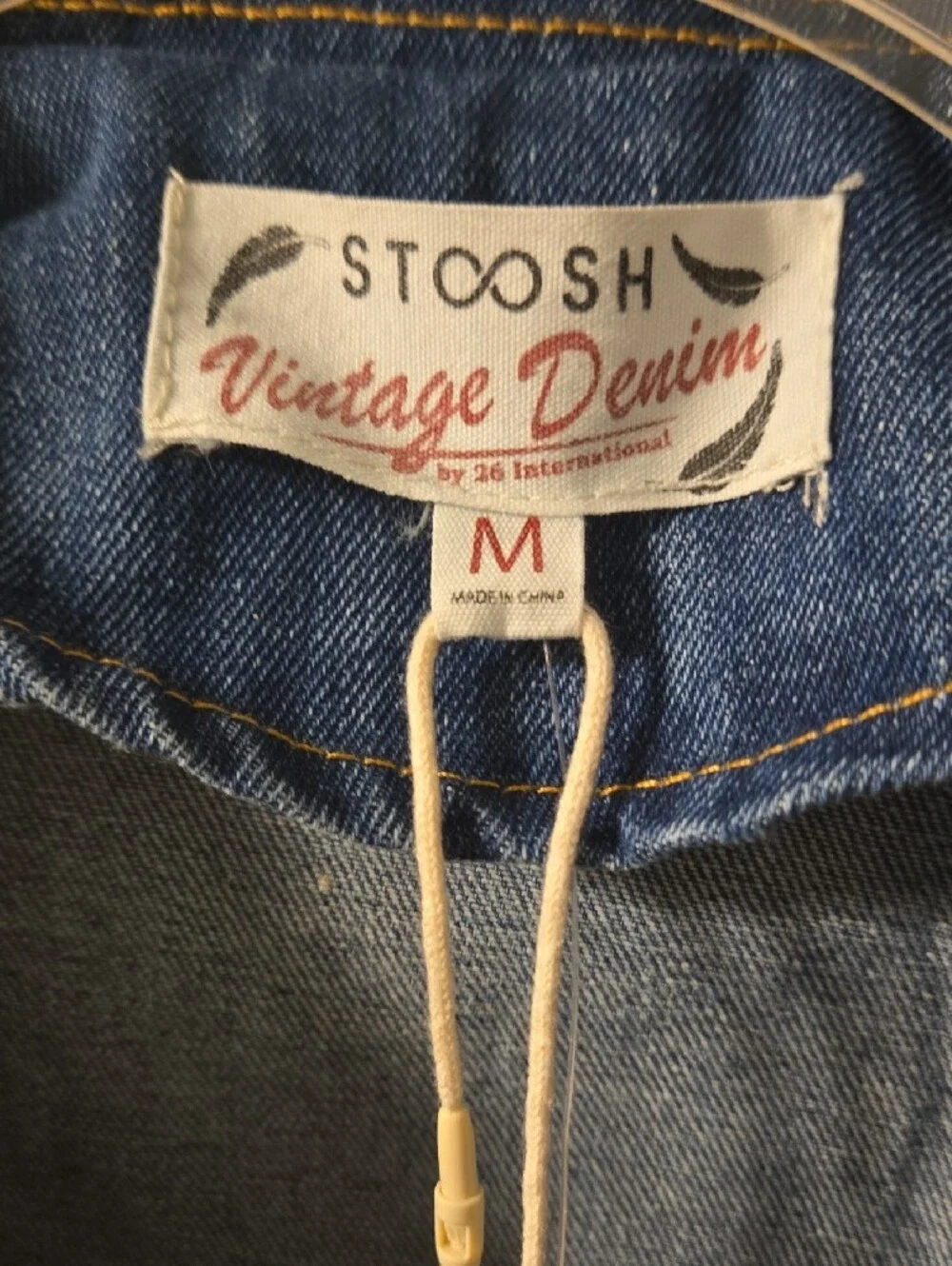 Stoosh Blue Denim Field Jacket with Patch Pockets